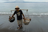 Salt farmer