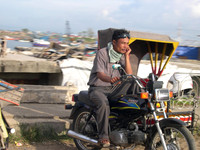 Becak driver